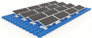 Floating Solar PV Structure System